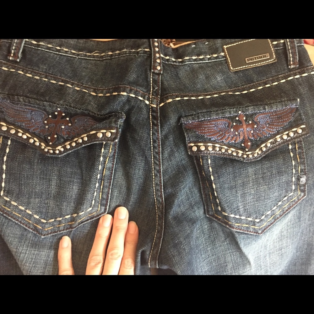 Petrol jeans EUC